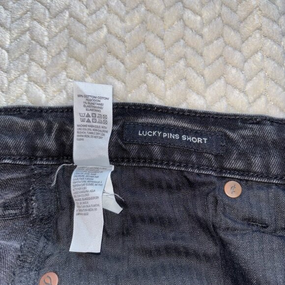 Lucky Brand Black Denim Shorts 🖤 Size 2 - Picture 8 of 8